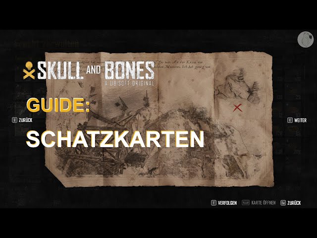 Skull and Bones - Schatzkarten (German)