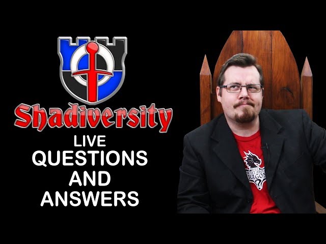 Shadiversity LIVE questions and answers