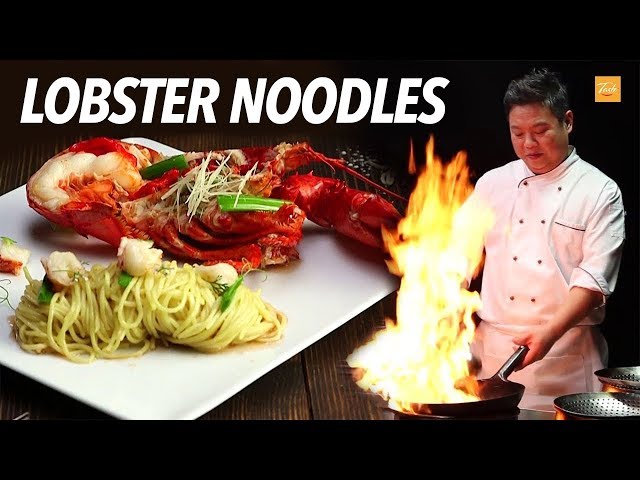 The BEST Lobster Noodles!! l 龍蝦麵