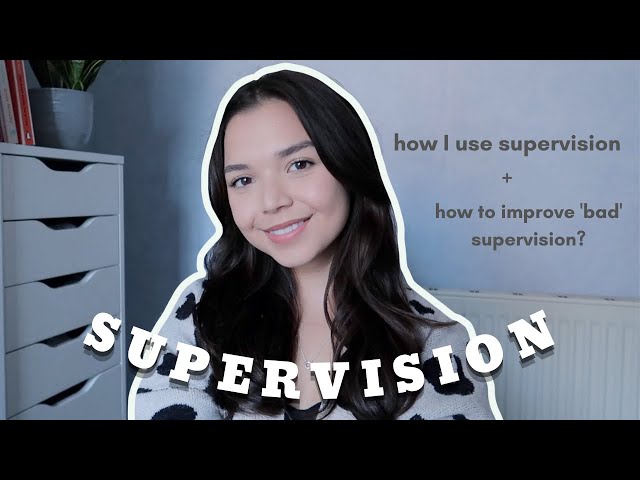 Using clinical supervision as a Psychologist