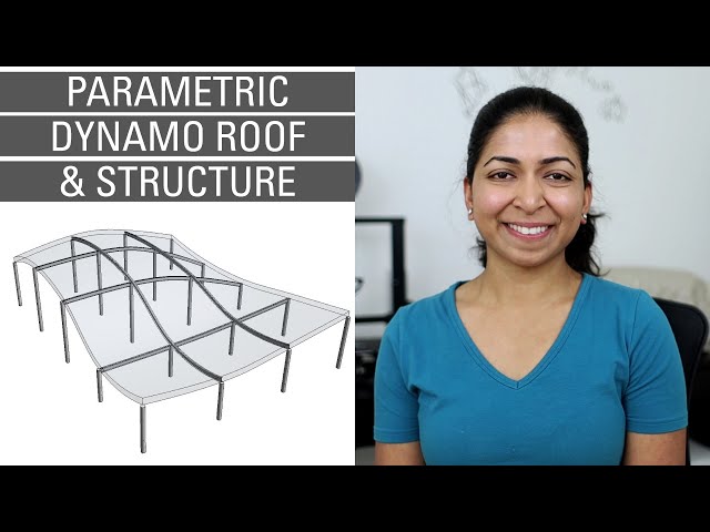 Creating a parametric curved roof in Revit w/ Dynamo | FREE download