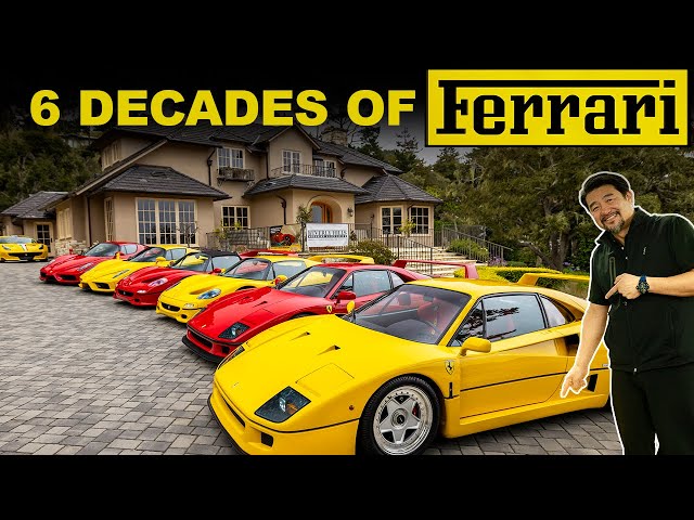 Full Tour of My FERRARI COLLECTION (+New Ferrari!) | Ferrari Collector David Lee