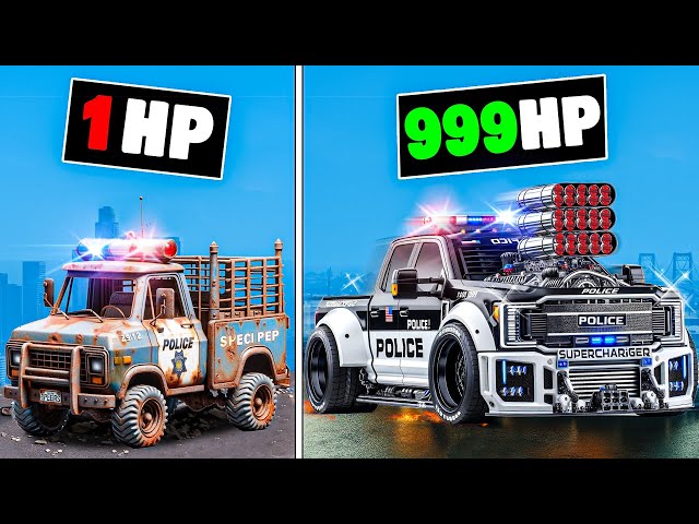 Upgrading to the FASTEST Police Trucks in GTA 5