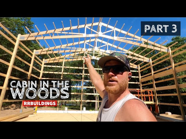 Cabin in the Woods Part 3: Framing Walls and Starting Trusses