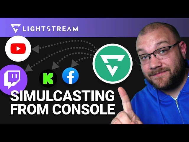 Simulcast from PS4/PS5/Xbox without a Streaming PC using Lightstream!