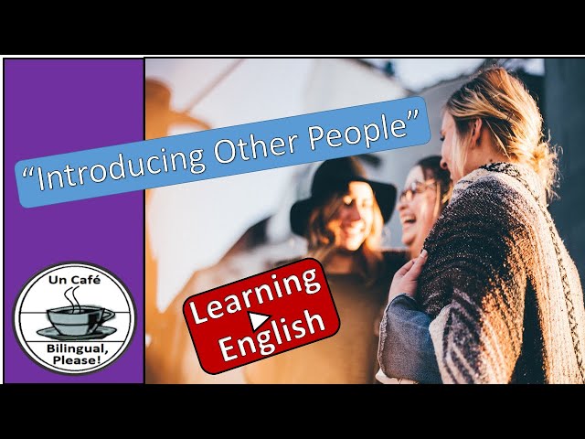 #Learning English Tutorials #Introducing Other People #Introducing Family. Basic English Level - A1