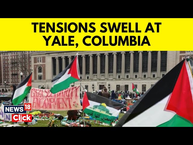 Gaza Conflict | Pro-Palestinian Protesters Arrested at Yale, NYU | Columbia Classes Go Online | N18V