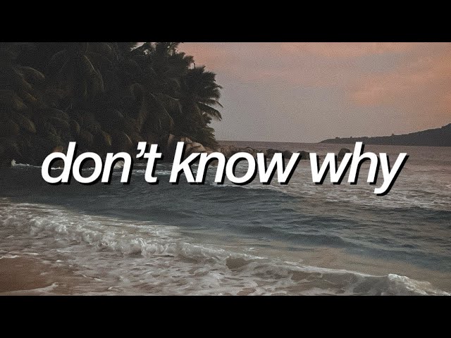 norah jones - don't know why【cover by Klaireity】