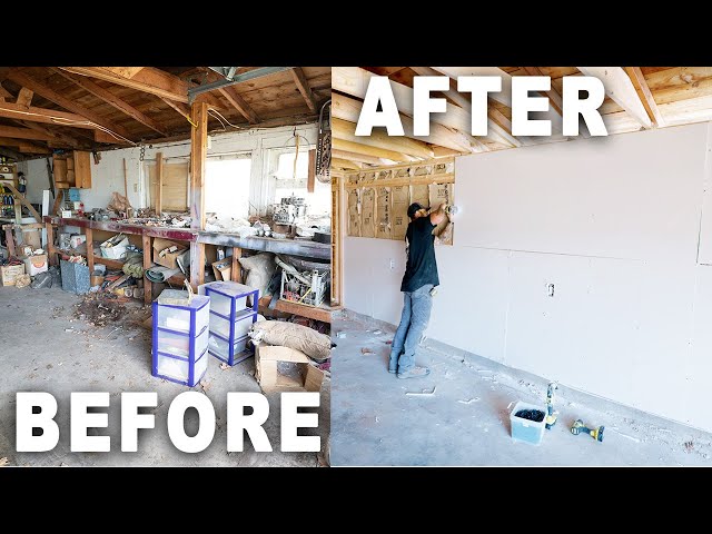 Abandoned Garage into a brand new garage (EP.5)