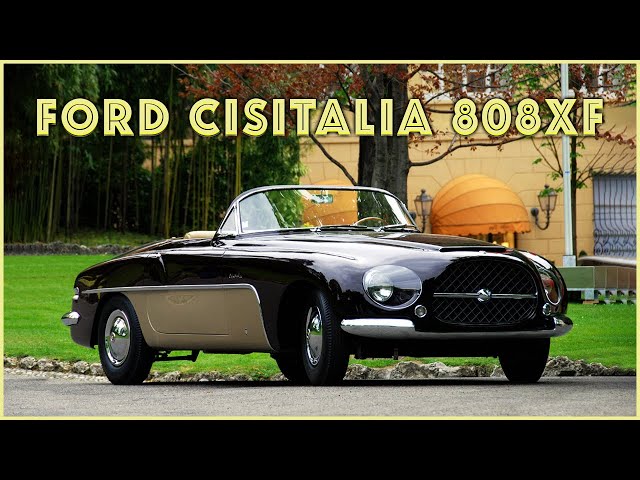 1952 Ford Cisitalia 808XF: The Forgotten Beauty That Will Captivate Your Heart