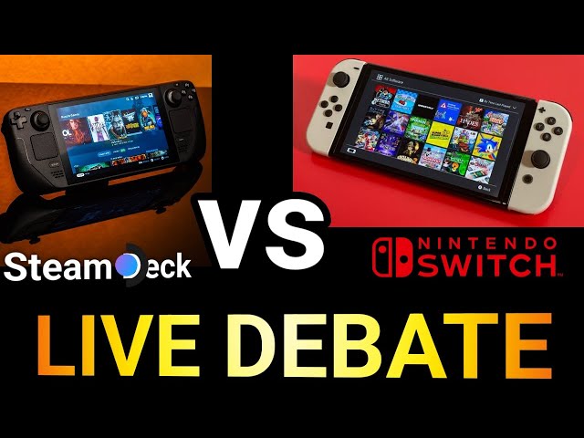 Steam Deck vs Switch Live Debate & AV Weekly Q&A