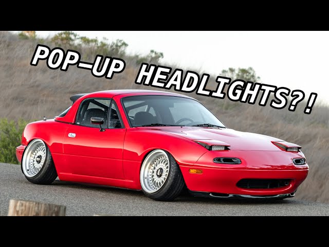 Top 17 BEST Cars With Pop-Up Headlights!