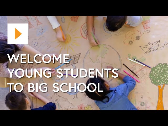 Welcome Young Students To Big School