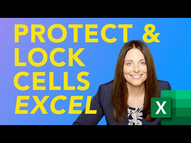 How to Lock and Protect Cells in Excel (Lock and Unlock cells before you Protect your Spreadsheet)