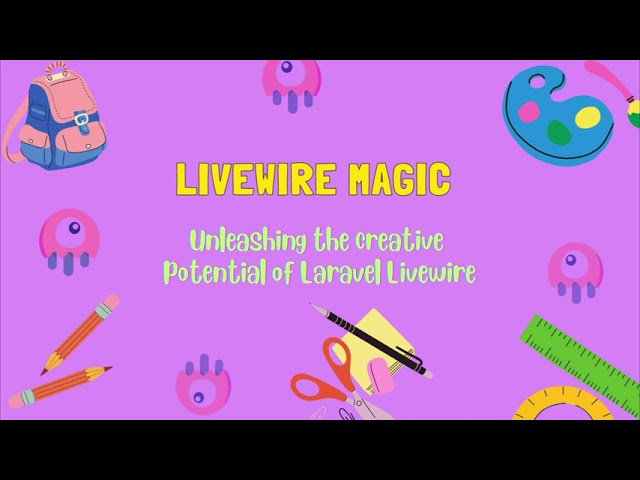 Livewire Magic # 1 : Email Editor using Laravel Livewire