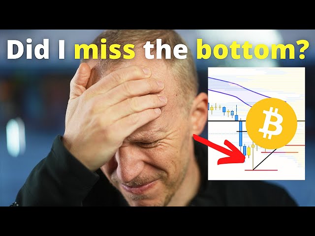 Bitcoin Bottom - Missed it #shorts