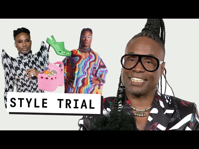 Billy Porter's Opinion On Heeled Crocs, Neon, and Athlesuire | Style Trial | Harper's BAZAAR