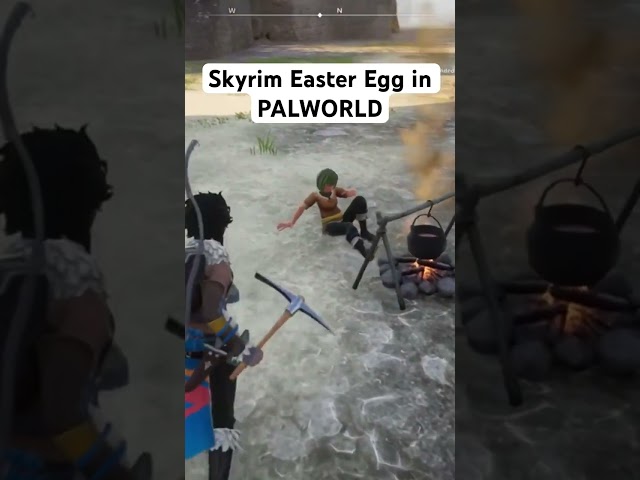 Skyrim Easter Egg in PALWORLD