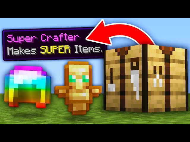 Minecraft, But Crafting Is OP...