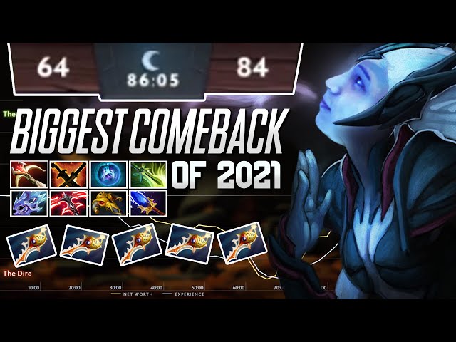 86 MIN GAME WITH 148 TOTAL KILLS | THE COMEBACK OF 2021 (SingSing Dota 2 Highlights #1644)