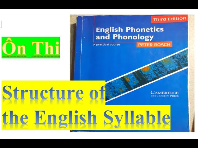 PHONETICS AND PHONOLOGY - The Structure of The English Syllable - Bài 3 | MEnglish2019
