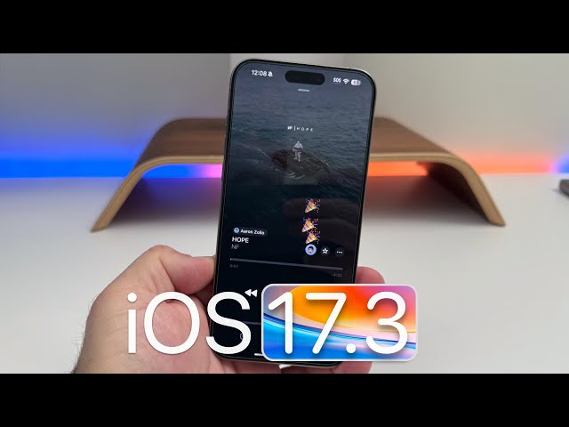 iOS 17.3 is Here! - Top 5 Features