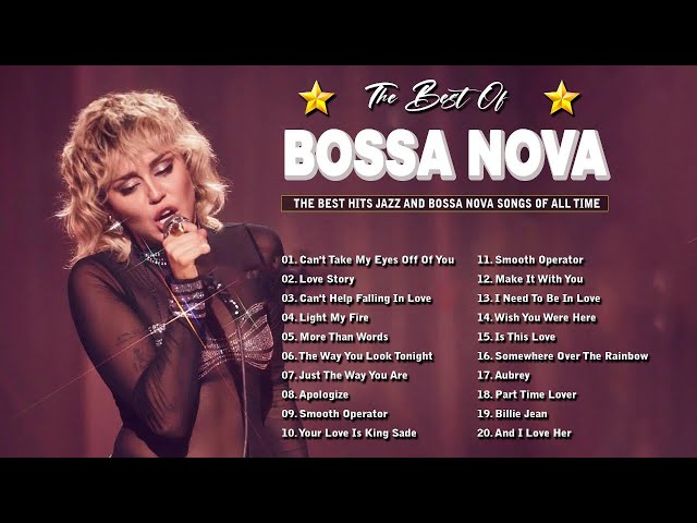 Jazz Bossa Nova Covers 2024 🎈 Jazz Bossa Nova Songs Playlist Collection 🎀 Cool Music
