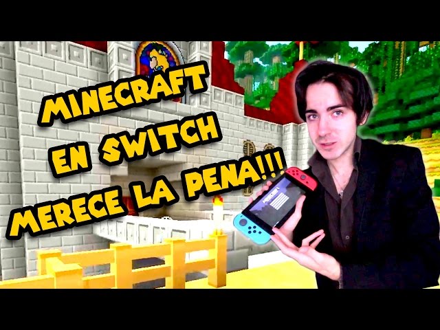 Minecraft en Nintendo Switch ES UNA PASADA! | Primeras Impresiones