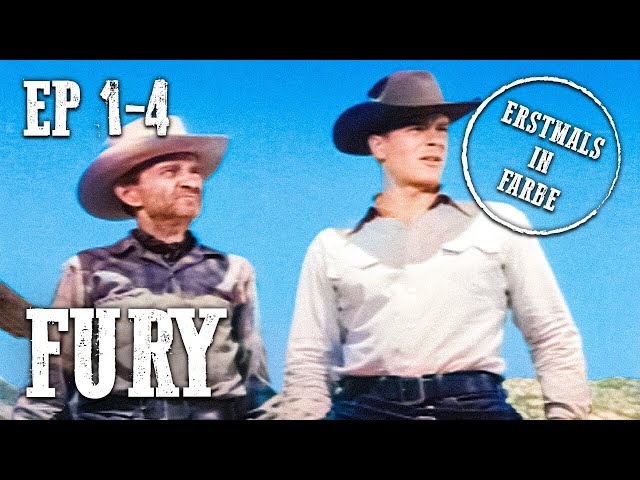 Fury | S01 EP1-4 | KOLORIERT | Peter Graves | Familienwestern | Komplette Serie
