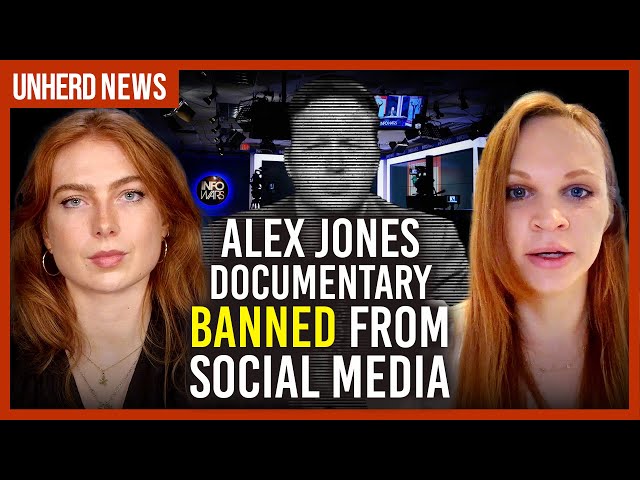 Alex Jones documentary banned from social media