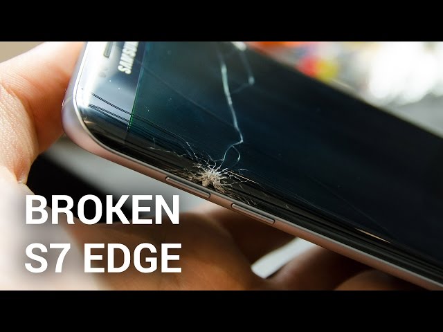 I Shattered the Edge of My Galaxy S7 Edge