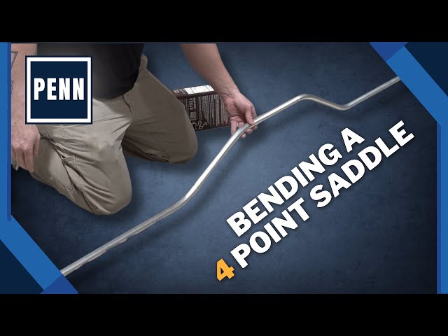 How to Bend a 4 Point Saddle in Conduit