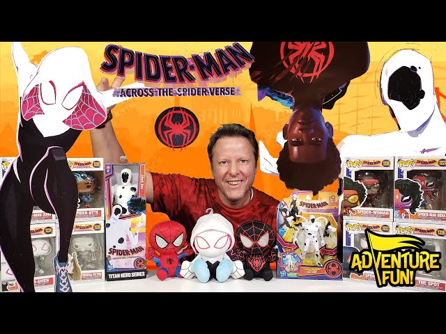 Spider-Man: Across The Spider-Verse Official Movie Trailer 2 Toy Action Figures AdventureFun!