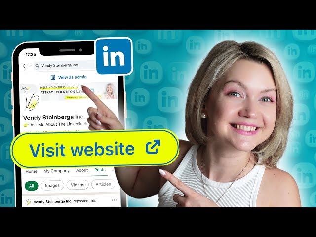 Easily Add a Visit Website Button to LinkedIn Company Page