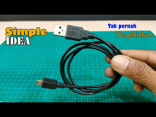 Creative Ideas From Used USB Cables