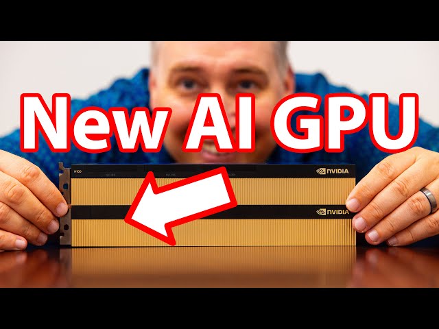 THIS is NVIDIA's New AI GPU for up to 10,000 GPU Installations ft. Supermicro