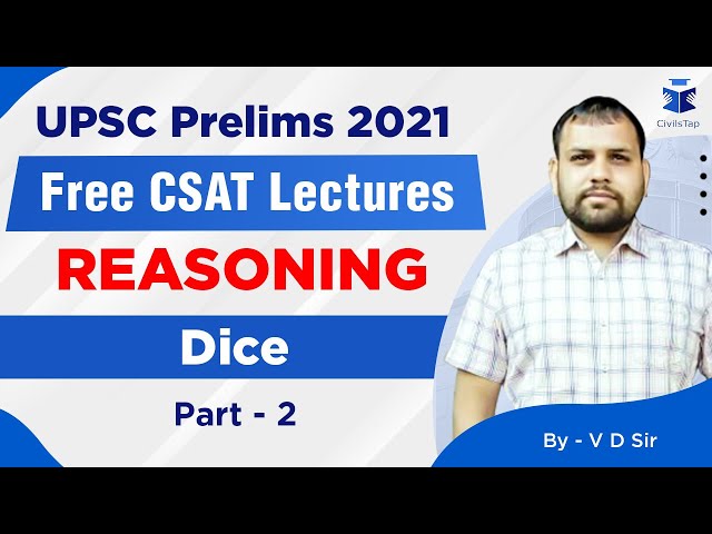 FREE Intensive CSAT Revision | UPSC Prelims 2021 | Reasoning Day 8