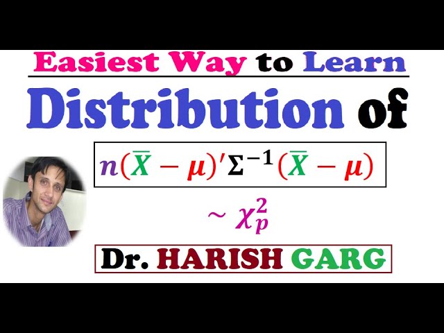 Distribution of Quadratic Form| Numerical Example | Multivariate Normal Distribution
