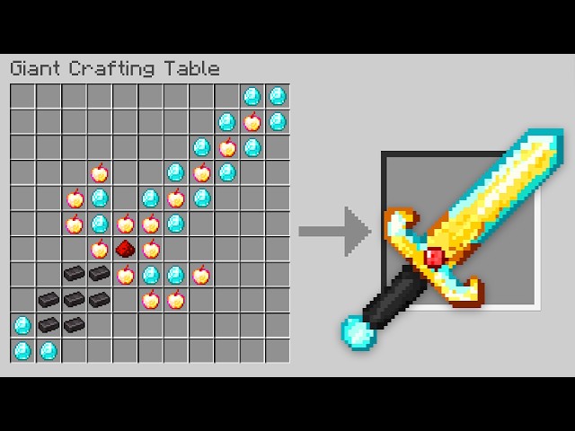Minecraft, But With A $1,000,000 Sword..