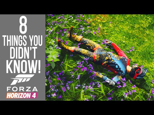 Forza Horizon 4 - 8 NEW Secrets, Easter Eggs & Glitches You Didn't Know!