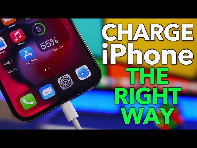 How to Charge Your iPhone the RIGHT Way - MAXIMIZE Battery Life !