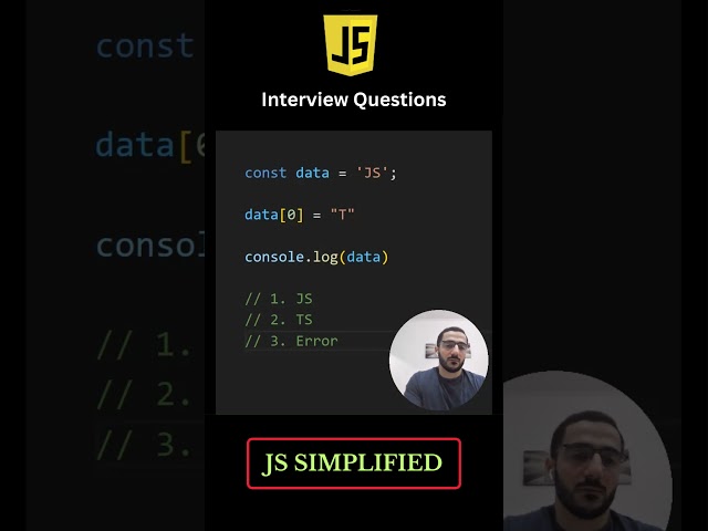 JS Interview Question #javascript  #interviewquestions