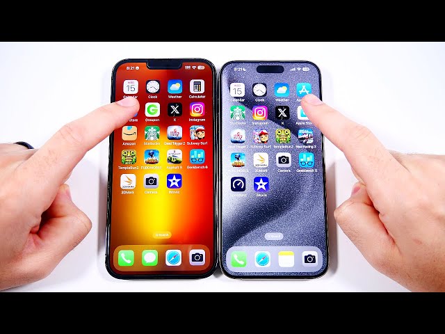 iPhone 13 Pro Max vs iPhone 15 Pro Max