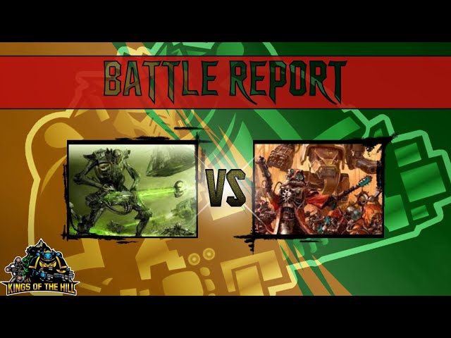 *IMOTHEK VS. MAJOR* Necrons VS. Admech 2000 Pts - Competitive Batrep Warhammer 40k 9. Edition