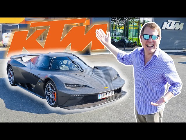 VISITING KTM! X-Bow GT-XR Factory Tour and My First Drive