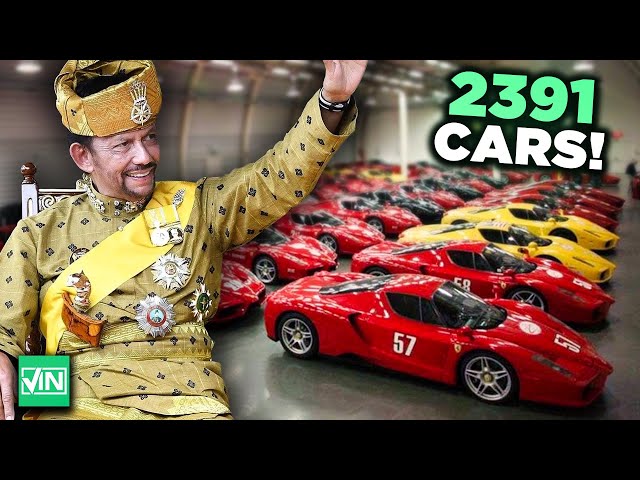We appraised the Sultan of Brunei's car collection!