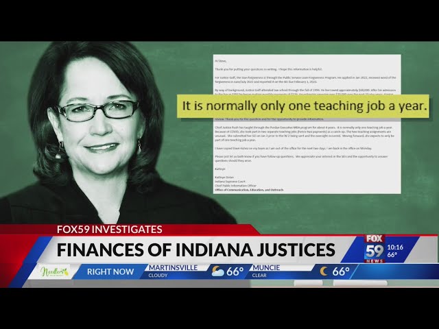 A deeper dive into the finances of Indiana Supreme Court justices