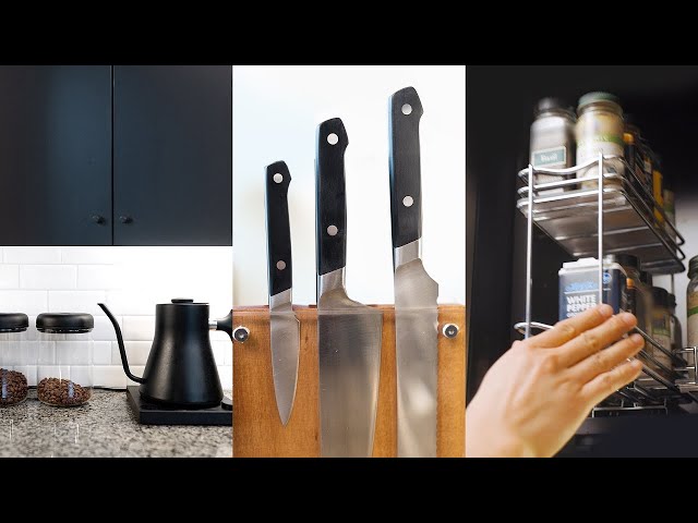 Kitchen Makeover & Organization – Simple & Minimal Renovation
