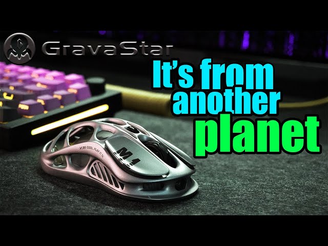 A Mouse From Another Planet | GravaStar M1 Pro Mercury