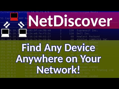 Netdiscover - an open source tool for finding device IPs on your network regardless of subnet.